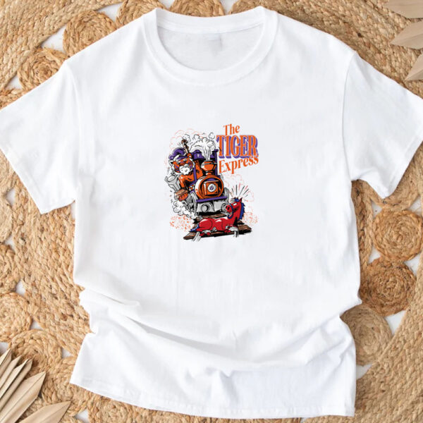 The Tiger Express Clemson Tigers mascot T-shirt3