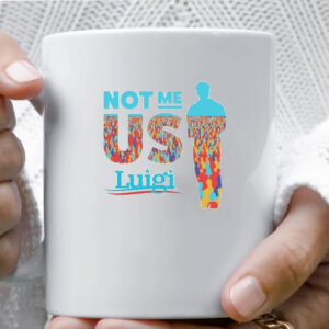 The meme-industrial Complex Not Me Us Luigi Mug