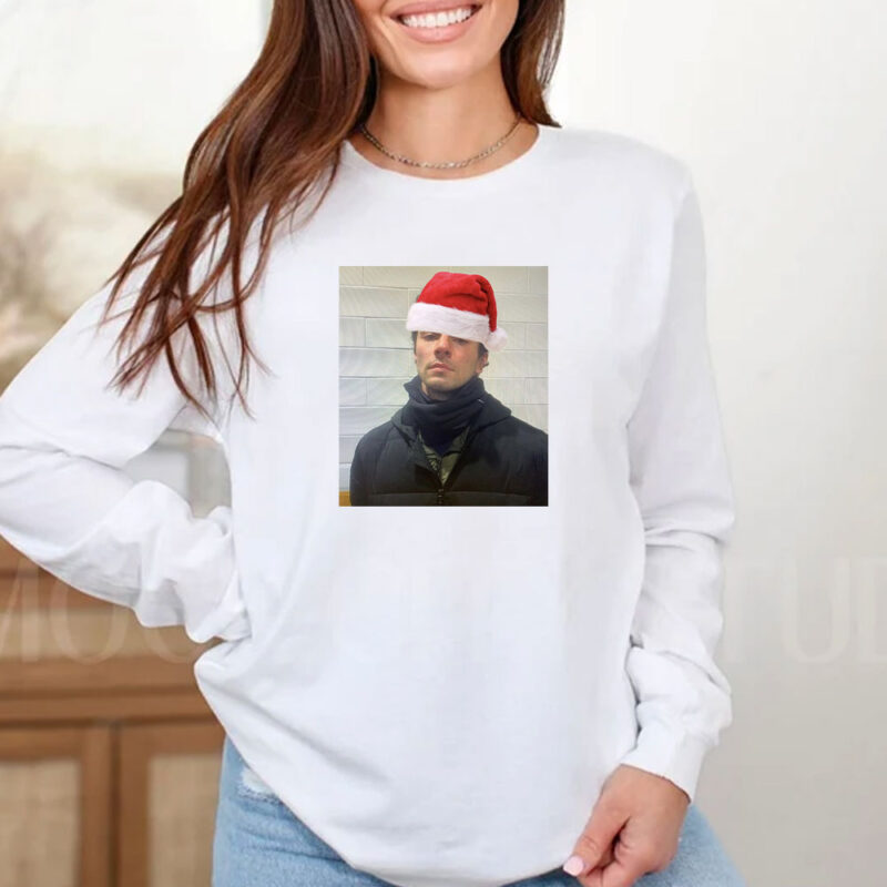 The mugshot Meme Christmas of Luigi Mangione T-Shirt