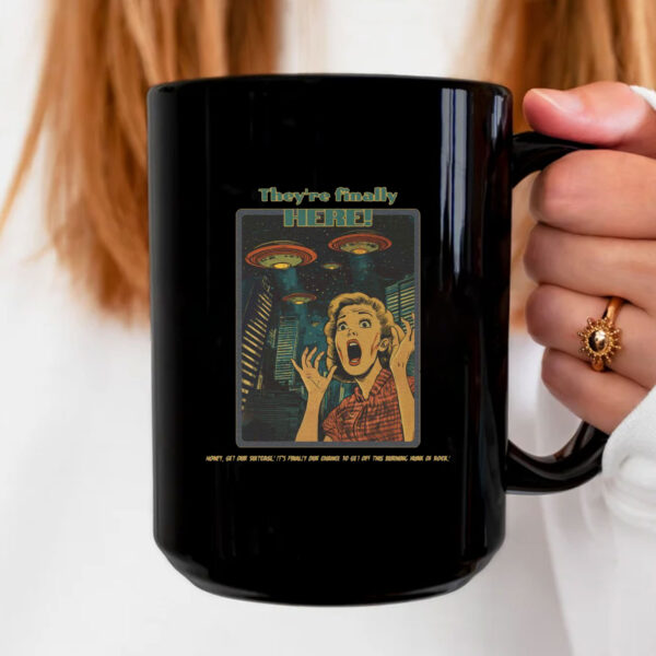 They're finally here! Welcome Aliens Reveal Mug