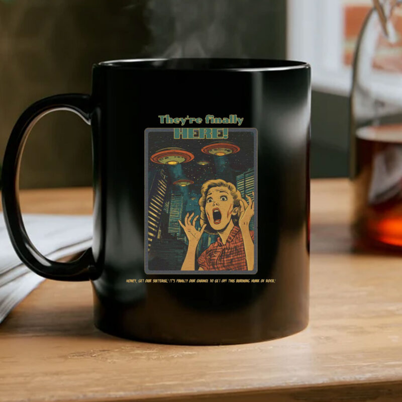 They're finally here! Welcome Aliens Reveal Mug