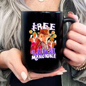 Timothée Chalamet Free Luigi Mangione Mug