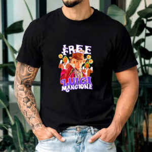 Timothée Chalamet Free Luigi Mangione T-shirt