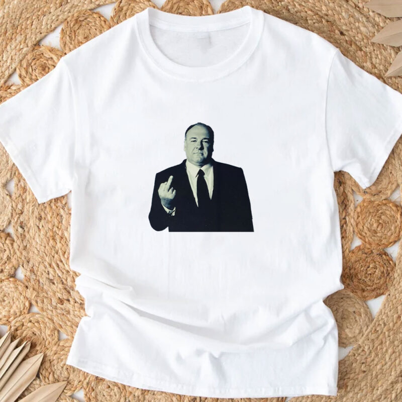 Tony Soprano Middle Finger T-Shirt