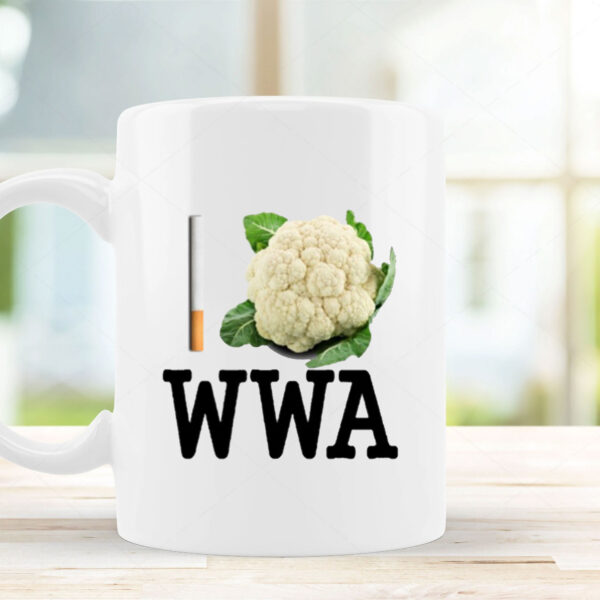 Trójkąt Warszawski Biały Mug