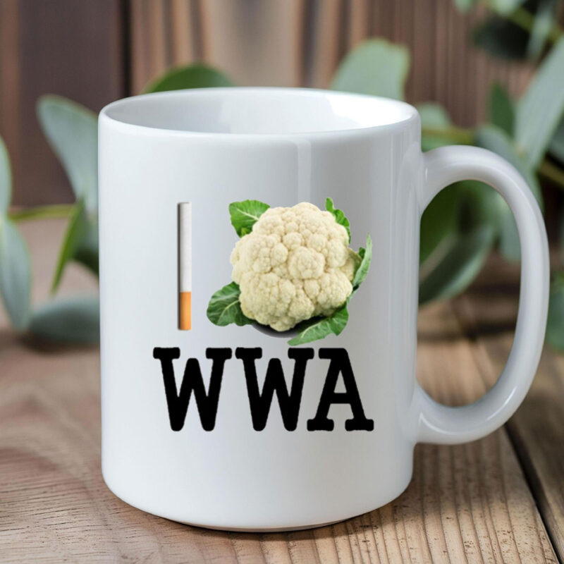 Trójkąt Warszawski Biały Mug