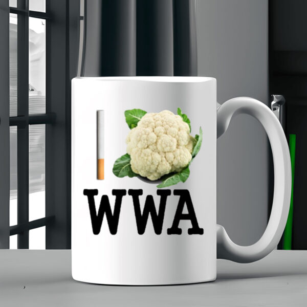 Trójkąt Warszawski Biały Mug