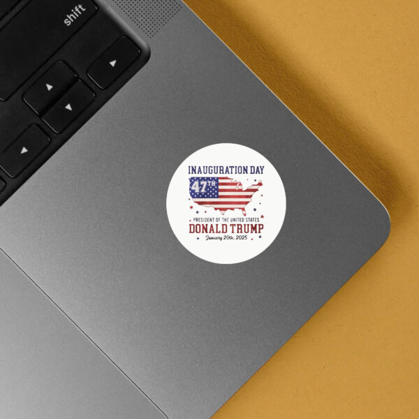 Trump Inauguration Day 2025 47th US President Sticker