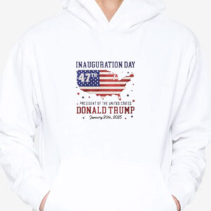 Trump Inauguration Day 2025 47th US President T-shirt