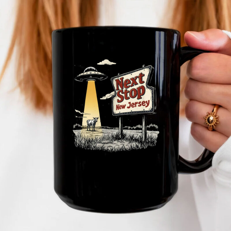 UFO Next Stop New Jersey Mug