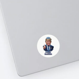 Ugly Hanukkah Sticker - Funny Donald Trump