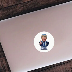 Ugly Hanukkah Sticker - Funny Donald Trump