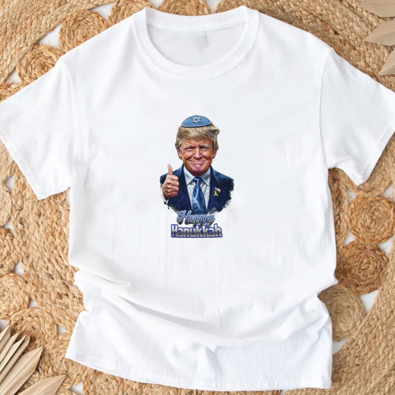 Ugly Hanukkah T-Shirt - Funny Donald Trump