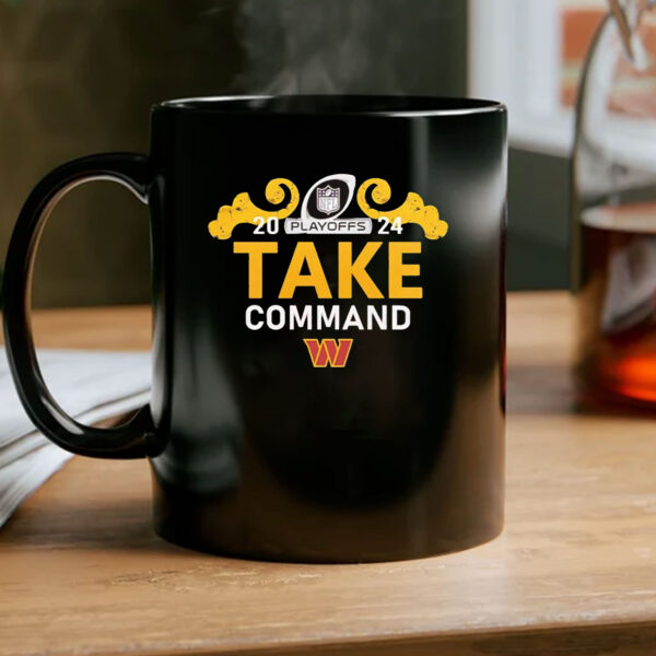 Washington Commanders Clinch Playoffs 2024 Take Command Mug