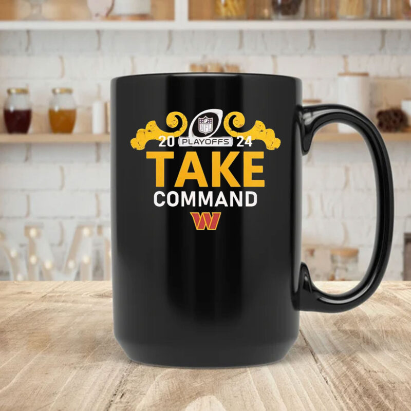 Washington Commanders Clinch Playoffs 2024 Take Command Mug