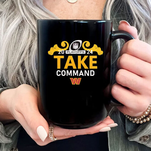 Washington Commanders Clinch Playoffs 2024 Take Command Mug