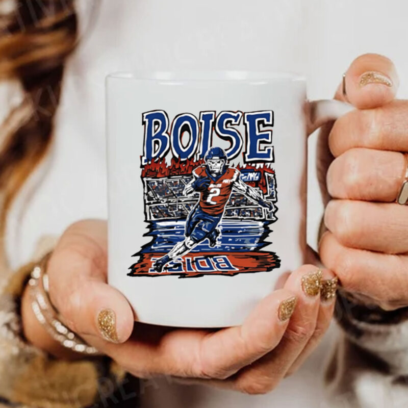 Welcome to Boise State Broncos Football skeleton player Mug