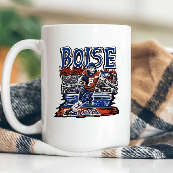 Welcome to Boise State Broncos Football skeleton player Mug