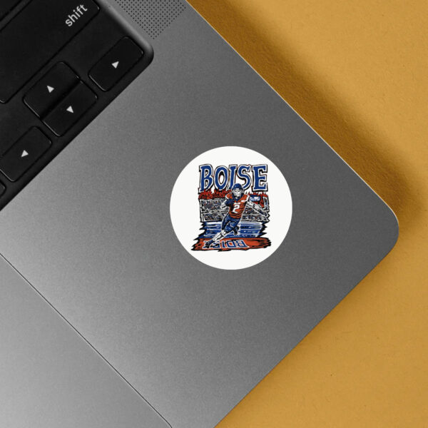 Welcome to Boise State Broncos Football skeleton player Sticker