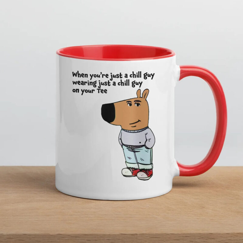 When You’re Just A Chill Guy Wearing Just A Chill Guy On Your Mug6