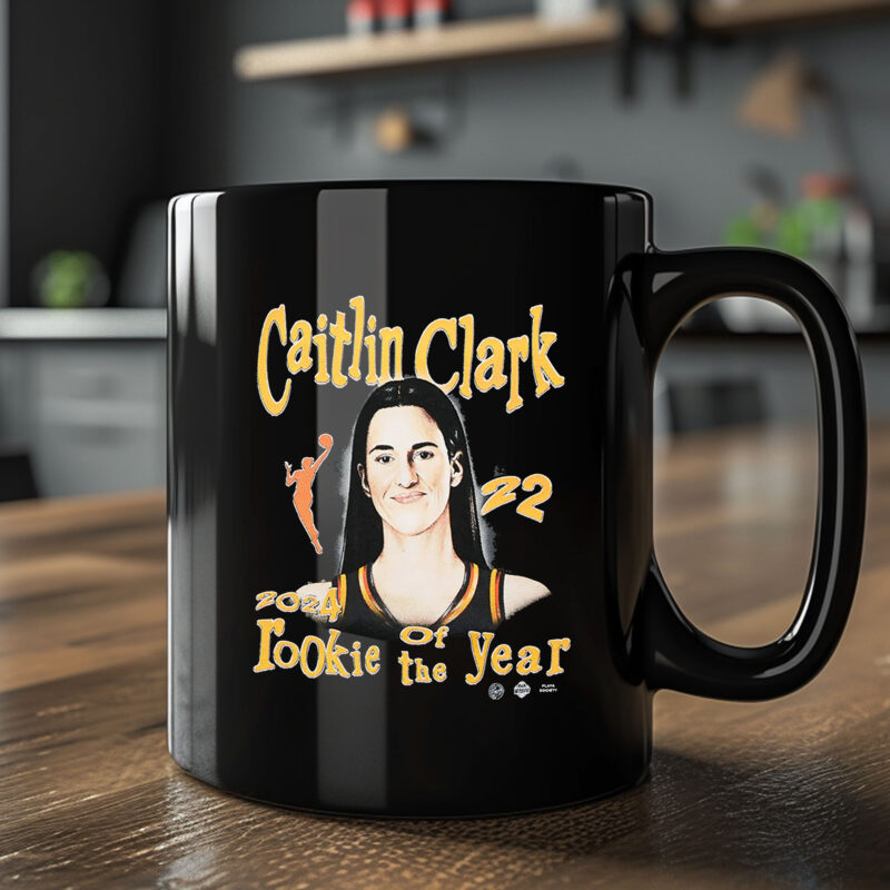 Youth Indiana Fever 2024 WNBA Rookie Of The Year Mug in Black by Playa Society 2