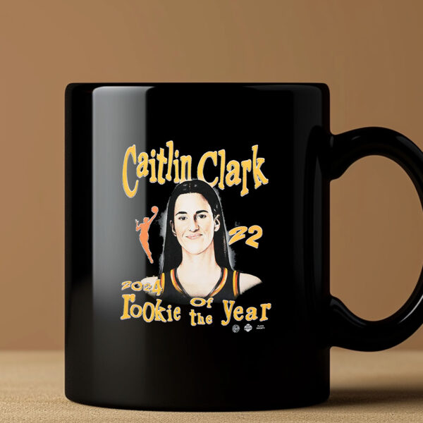 Youth Indiana Fever 2024 WNBA Rookie Of The Year Mug in Black by Playa Society 3