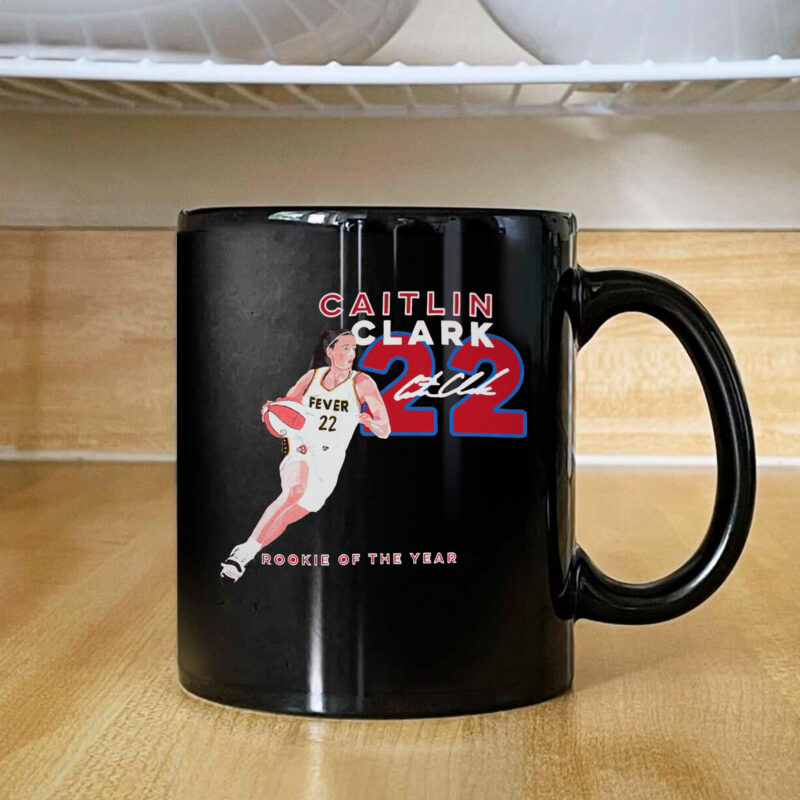 Youth Indiana Fever Caitlin Clark Rookie Of The Year Mug 2024