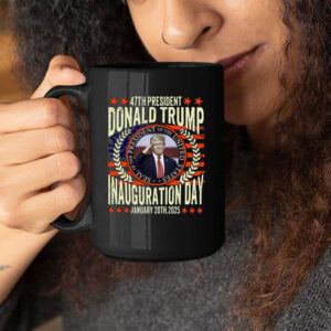 47th President of the United States Donald Trump Inauguration Day Mug