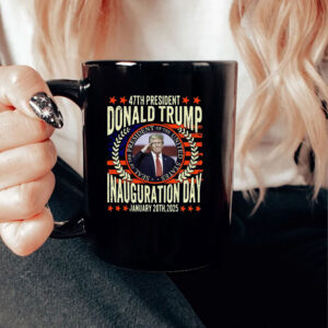 47th President of the United States Donald Trump Inauguration Day Mug