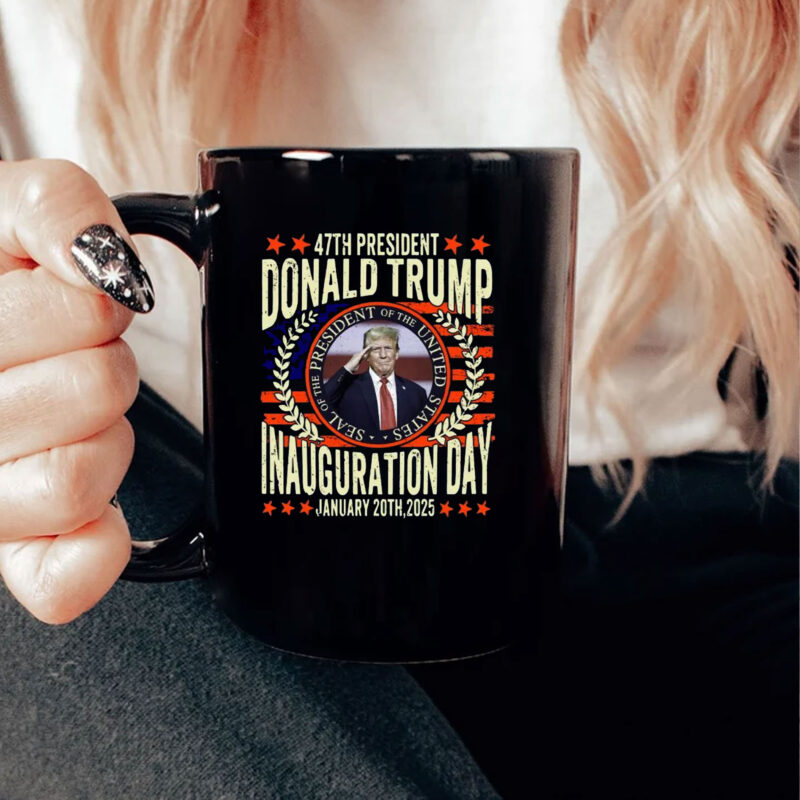 47th President of the United States Donald Trump Inauguration Day Mug