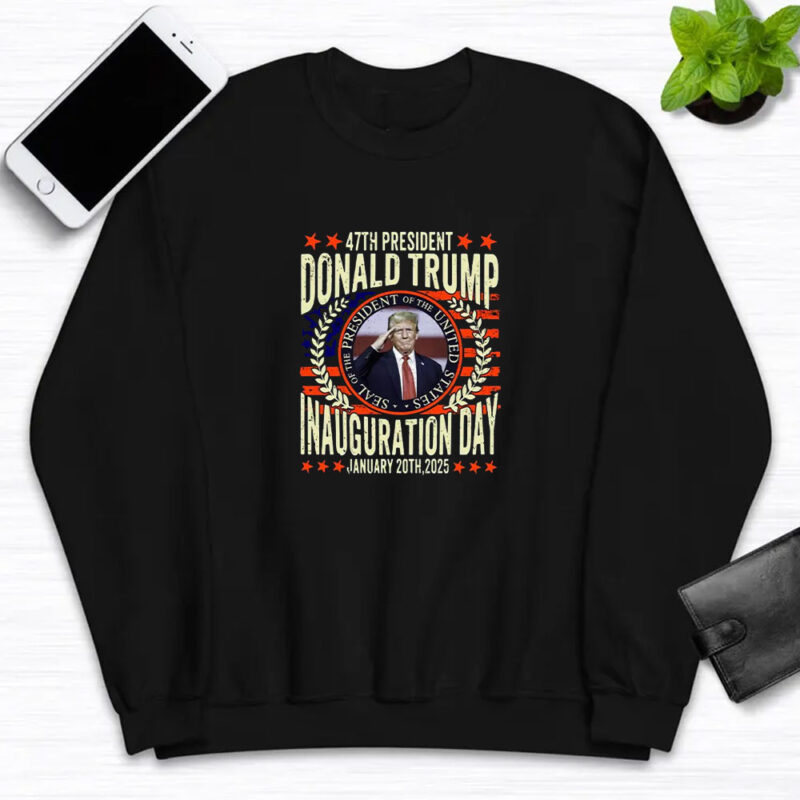 47th President of the United States Donald Trump Inauguration Day T-Shirt