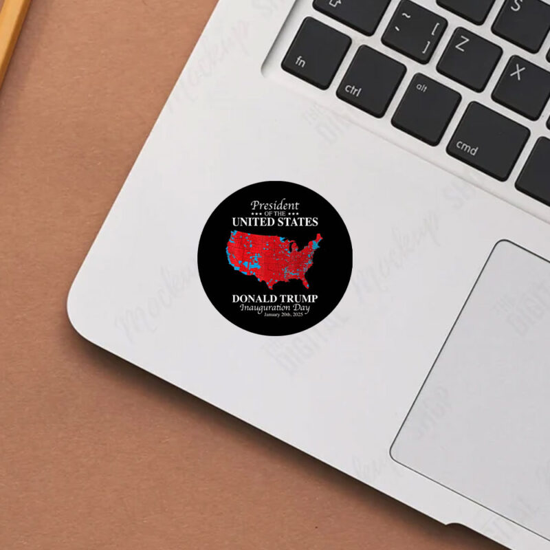 47th US President Inauguration Day Sticker