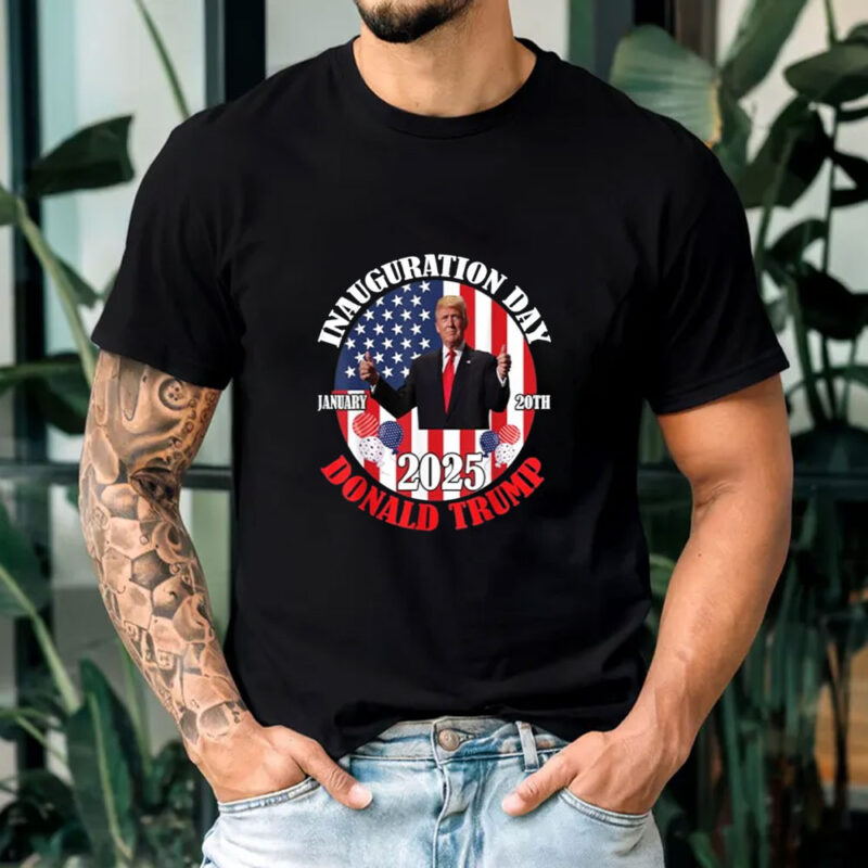 47th USA President Trump Inauguration Day 2025 Celebration T-Shirt