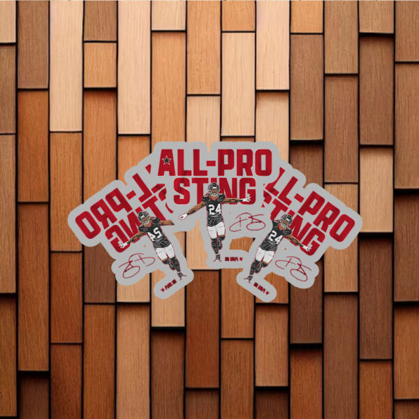 All-Pro Sting Sticker