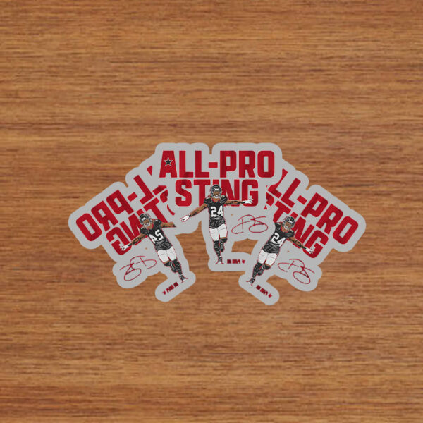 All-Pro Sting Sticker