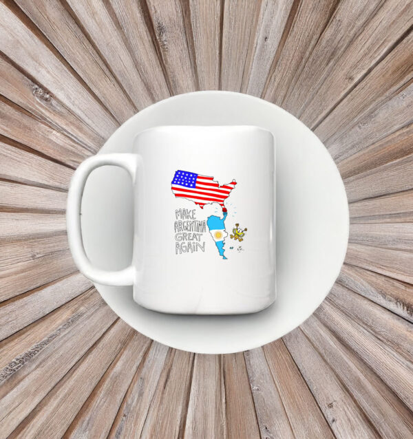 Asume Trump Nueva Era De Prosperidad Make Argentina - América Great Again Mug