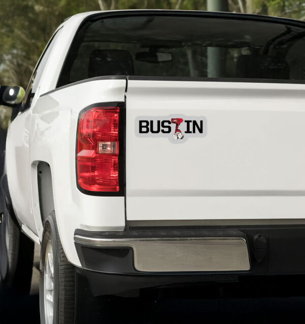 Bustin Lugs Sticker