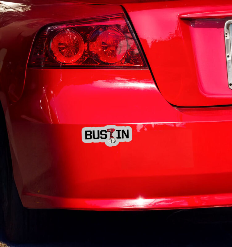 Bustin Lugs Sticker