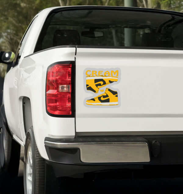 C.R.E.A.M Wu Tang Clan Dunk Sneaker Sticker