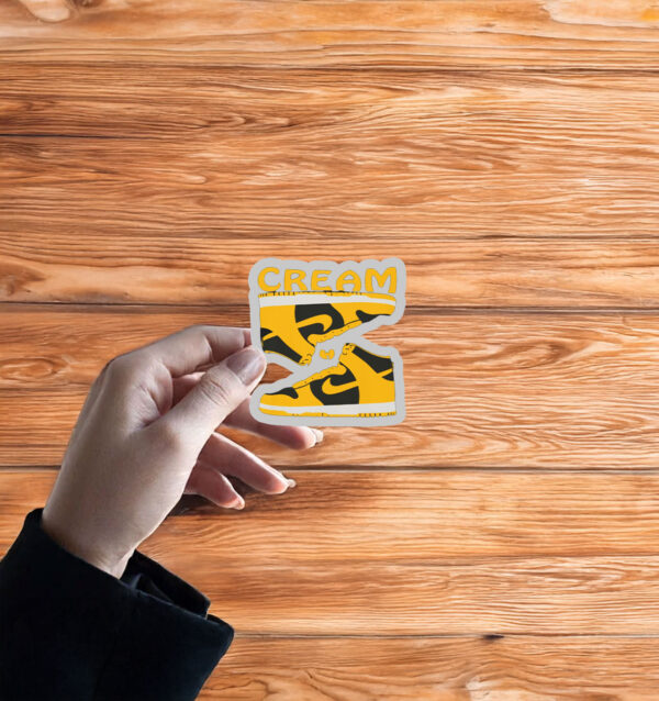 C.R.E.A.M Wu Tang Clan Dunk Sneaker Sticker