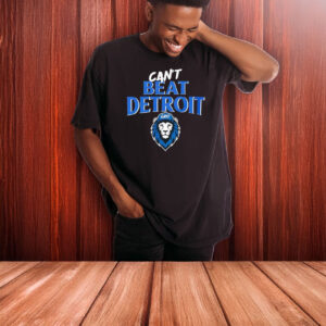 Can't Beat Detroit Grit Detroit Football 2025 T-shirt