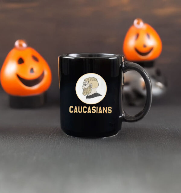 Caucasians Meme Mug