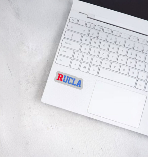 Center Myles Johnson Wear RUCLA Sticker