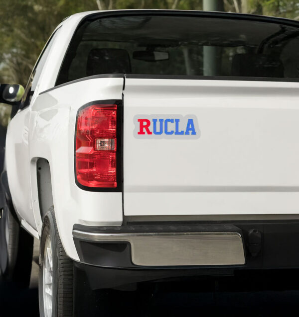 Center Myles Johnson Wear RUCLA Sticker