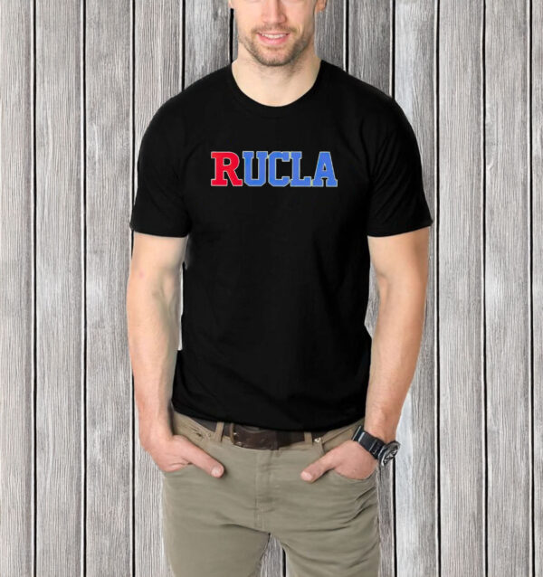 Center Myles Johnson Wear RUCLA T-Shirt