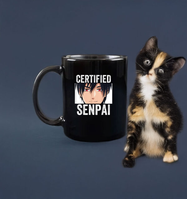 Certified Senpai Japanese Anime Lovers Mug