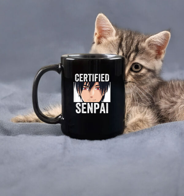 Certified Senpai Japanese Anime Lovers Mug