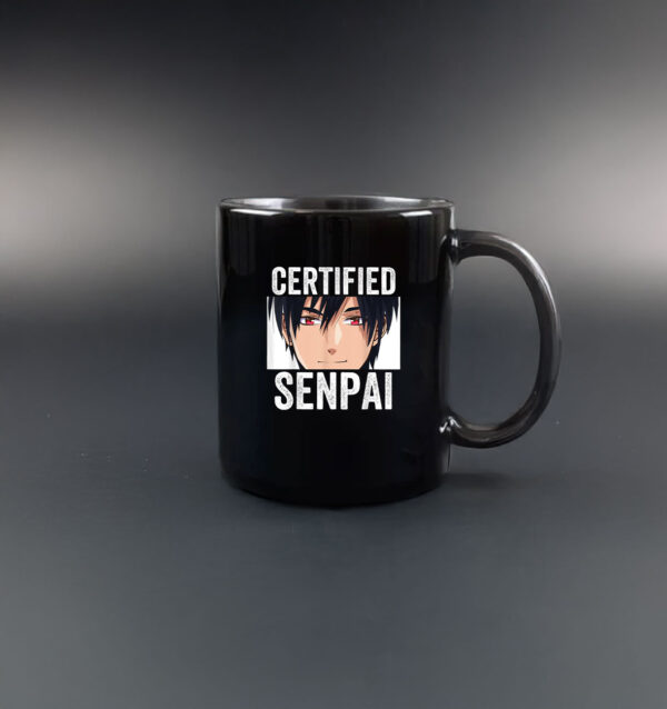 Certified Senpai Japanese Anime Lovers Mug