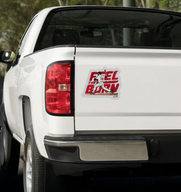 Corbin Burnes Feel the Burn Arizona Sticker