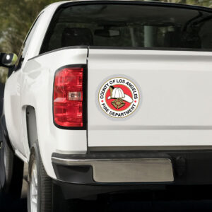 County Of Los Angeles Fire Department Sticker